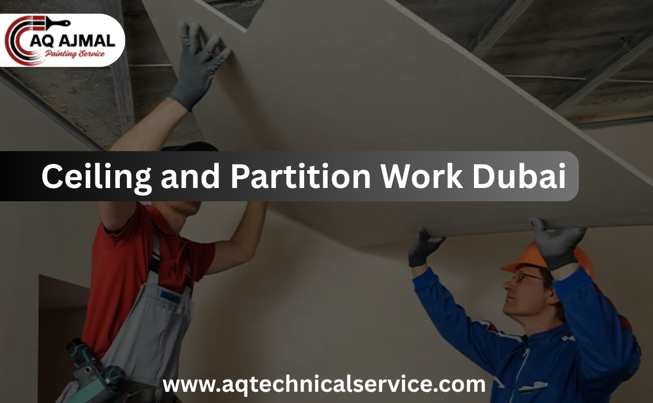 Ceiling and Partition Work Dubai